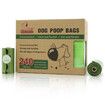 Biodegradable Dog Poop Bags 240 Count, 16 Rolls, Recyclable Waste with Dispenser 23*33cm Leak Proof for Dogs and Cats