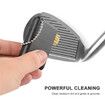 3 Pcs Golf Club Brush Pocket Golf Club Groove Cleaner Tool Sharpener for Women and Men