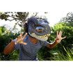 Jurassic World Dominion Chomp N Roar Tyrannosaurus Rex Dinosaur Mask with Motion and Sounds, T Rex RolePlay Toy