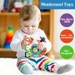 Montessori Sensory Toys for Toddlers, Airplane Plane Car Travel Toys Educational Learning