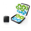 160 Capacity CD Storage Case CD Case VCD Storage Pouch Portable DVD Container Organizer for Car Home