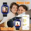 4G Smart Watch for Kids with SIM Card, Kids Phone Smartwatch GPS Tracker for 4 to 12 Boys Girls Blue