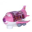 Airplane Toys for Kids, Bump and Go Action for Boys and Girls 3-12 Years Old Pink