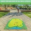 Indoor Outdoor Golf Games for Adults, Large Golf Chipping Game Mat with Chipping Mat and 16 Grip Balls, Golf Game for Home Backyard Office