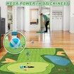 Golf Chipping Game Mat, Indoor Outdoor Golf Games for Adults with Chipping Mat, 16 Sticky Balls, Golf Game for Home Office Backyard Rear