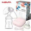 Electric Breast Pump Portable Automatic Milking Device Maternal BPA Free, No Toxic Ingredients Large Adjustable Suction Power Non-Manual