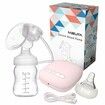 Electric Breast Pump Portable Automatic Milking Device Maternal BPA Free, No Toxic Ingredients Large Adjustable Suction Power Non-Manual
