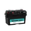 12V 170Ah AGM Battery Outdoor Rv Marine 4WD Deep Cycle & W/ Strap Battery Box