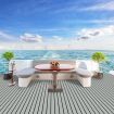 EVA Foam Boat Flooring Mat Marine Carpet Decking Floor Sheet Pads Non-slip Decor