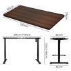 Levede Motorised Standing Desk Height Adjustable Electric Sit Stand Table 120CM