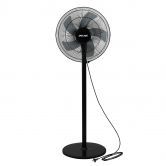 Spector Pedestal Floor Fan Portable Commercial Cooling Fans 2 Height 3 Speed