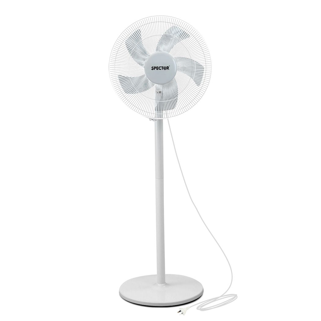 Spector Pedestal Floor Fan Portable Commercial Table Cooling Fans 3 Speed