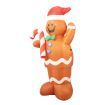 Santaco Christmas Inflatable Gingerbread Man 1.5M Xmas Decor LED Lights Outdoor