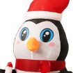 Santaco Christmas Inflatable Lighted 0.9M Xmas Penguin Garden Outdoor Decoration