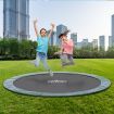 Centra Round In-Ground Trampoline Outdoor Kids Jumping Area Safety Mat 10FT