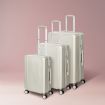 Slimbridge Luggage Suitcase Trolley Set Travel Lightweight 3pc 20"+24"+28" White