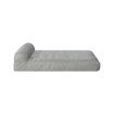 PaWz Pet Bed Chew Proof Memory Foam Orthopedic Waterproof Inner Washable Grey L