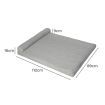 PaWz Pet Bed Chew Proof Memory Foam Orthopedic Waterproof Inner Washable Grey XL