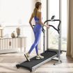 Centra Manual Treadmill Foldable Incline Exercise Fitness Walk Machine Home Gym