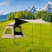 Mountview Instant Tent Pop up Camping Tarp Canopy Family 5-8 Person Ground Mat