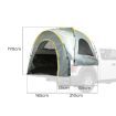 Pickup Truck Tent Portable Car Tail Waterproof Outdoor Travel SUV Short Bed Tent