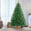 SANTACO 1.8M Christmas Tree Pre Lit 8 Mode Led Lights Xmas Bushy Decorations