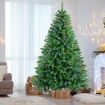 SANTACO Artificial Led Christmas Tree with Lights 2.1M Pre Lit Xmas Decor 8 Mode