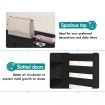 ALFORDSON Shoe Cabinet Organiser Storage Rack Drawer Shelf 30 pairs Black