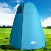 Weisshorn Pop-up Shower Tent Camping Outdoor Toilet Privacy Change Room Blue