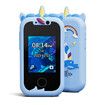 Kids Phone Toddler Toys for Boys Age 3-8 Blue