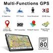 GPS Navigation for Truck RV Car,7 Inch 8G+256M Multi-functional touch screen  Truck GPS Commercial Drivers, Free Lifetime Map Updates, Speed Warning (Black)