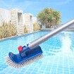 Pool Brush Head for Cleaning Pool Walls,Steps & Corners,Rotatable Hand Scrub Brushes Swimming Pool,Spa, Bathroom, Hot Tub, Kitchen Pole NOT include