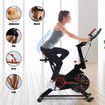 Exercise Bike Stationary Indoor Cycling Bicycle Spin Workout Home Gym Fitness Training Equipment Belt Drive Resistance LCD Monitor iPad Mount