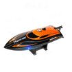 RC Boat, 2.4G Remote Control Boat Toy for Pools and Lakes for Adults and Kid Age 5+ Orange