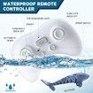 Pool Toys Remote Control Whale Shark Toys Outdoor RC Boat Water Toys for Kids Age 8 to 12