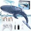Pool Toys Remote Control Whale Shark Toys Outdoor RC Boat Water Toys for Kids Age 8 to 12