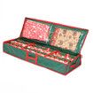 Wrapping Paper Storage Containers Gift Wrapping Organizer Storage W/Interior Pockets Fits 24 Standard Rolls Paper, Bows, and Ribbons