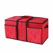 128 slots Christmas Ornament Storage Box with Dual Zipper Closure  Box  Holiday Ornaments 61X30X30cm