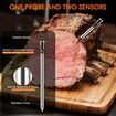 Wireless Meat Thermometer, Bluetooth Meat Thermometer, 240ft Range for BBQ Oven Grill Smoker and Rotisserie