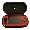 PSP Carring Case Portable Travel Pouch Cover Zipper Bag Compatible for Sony PSP 1000 2000 3000 Game Console (Red)