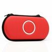 PSP Carring Case Portable Travel Pouch Cover Zipper Bag Compatible for Sony PSP 1000 2000 3000 Game Console (Red)