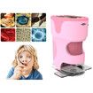 Handheld Microscope Kit for Kids,Catch Video Photo,Rechargeable 1000X HD Microscopes Camera Toys for Children,Student Beginner Portable Educational Gift Color Pink