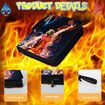 900CARDS Basketball EVA Leather Card Binder Trading Card Binder 9 Pocket with 50 Sleeves Fits Sport Cards with Zipper Storage Album
