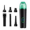 2 in 1 Cordless Car Vacuum Cleaner Air Duster Blower Vehicle Interior Cleaning Kit Suction Vac Handheld Portable Type-C Fast Charge 12kpa