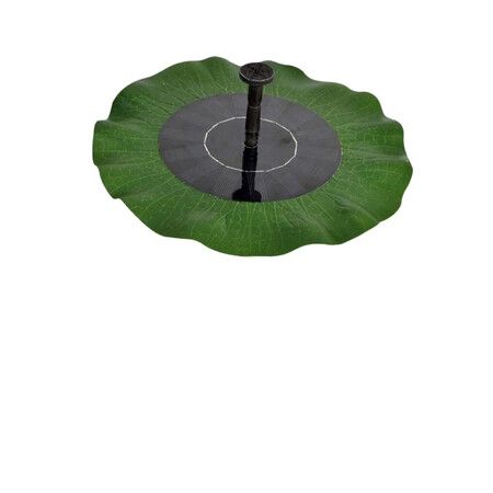 WaterBird Swimming Powered Fish Aquarium Lotus Decoration Fountain Bathing Power Decorative Solar Leaf Lily Pool Floating Outdoor Garden Ornament Tank