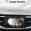 Android 11 Car Stereo Din Navigation FM Radio with 7 Inch Touchscreen Support WIFI AUX U-Disk Phone Link