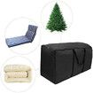 Christmas Tree Storage Bag Outdoor Furniture Cushion Storage Bag Christmas Tree Tote Storage Pouch Tree Container Holiday Ornament Bag Oxford Cloth Size M