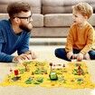 Puzzles for Kids Montessori Toys with Electric Puzzle Car Tracks Play Set Educational Toys Gifts(25 Pcs)