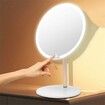 Rechargeable Travel Makeup Mirror with LED Light, 3 Color Lighting Travel Mirror