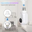 1080P Baby Monitor Camera Surveillance Colorful Night Vision Intercom Babysitter Security Version 360 Degree Full Color HD Pet Safety and Protection